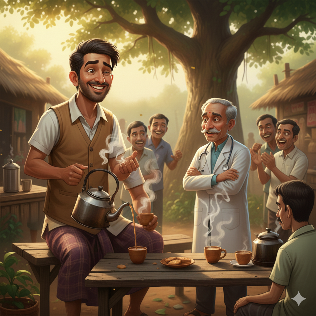 উল্টাপাড়ার চা-কাণ্ড (পার্ট – ৯): ডাক্তারবাবু বললেন চা ছাড়ুন