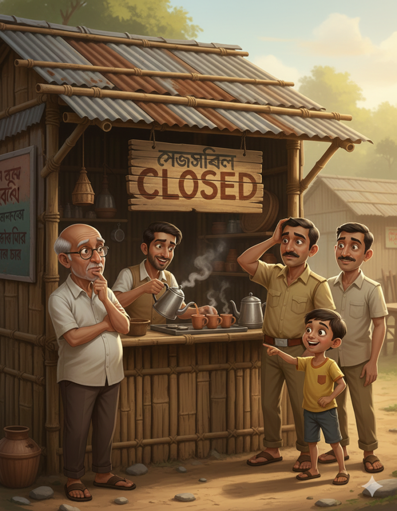 উল্টোপাড়ার চা-কাণ্ড (পার্ট – ২০): চা দোকান বন্ধ?