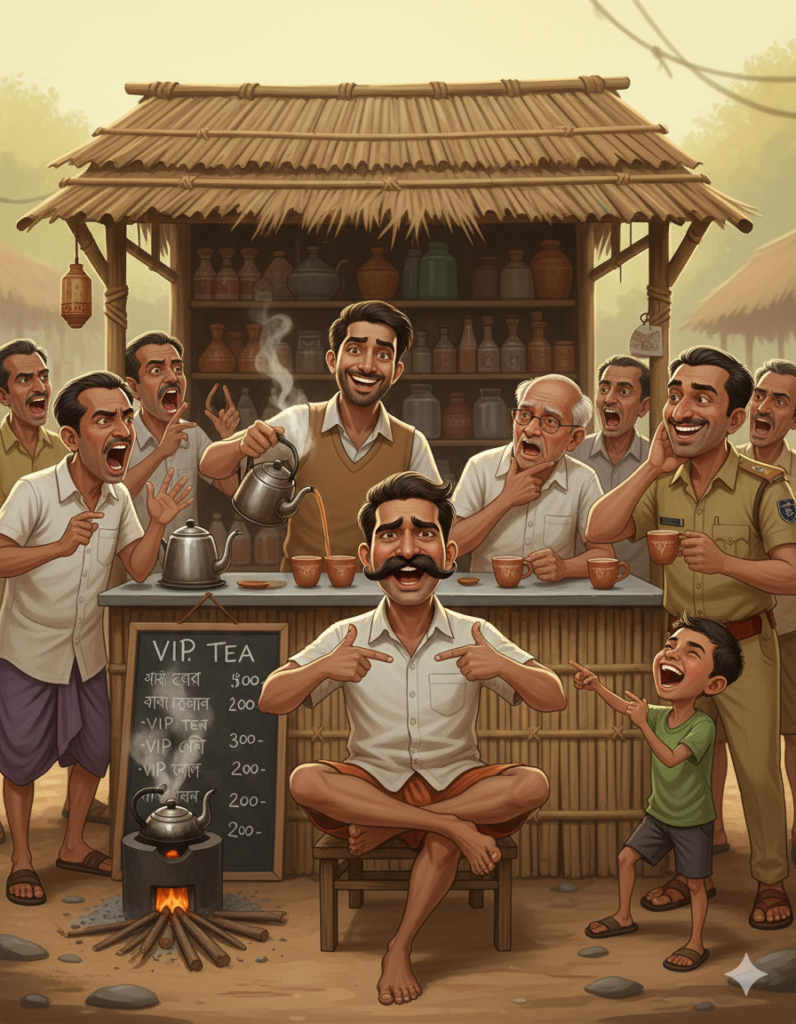 উল্টোপাড়ার চা-কাণ্ড (পার্ট – ২১): ভিআইপি চা