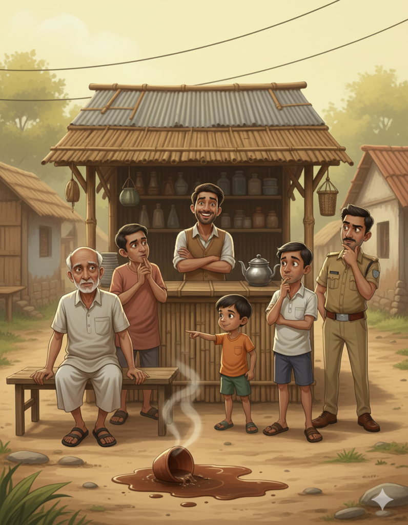 উল্টোপাড়ার চা-কাণ্ড (পার্ট – ২৩): চা পড়তেই সবাই চুপ